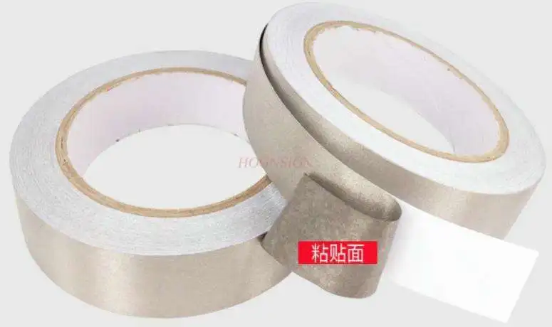 Учебная Канцелярия проводящая тканевая лента односторонняя с двухсторонней