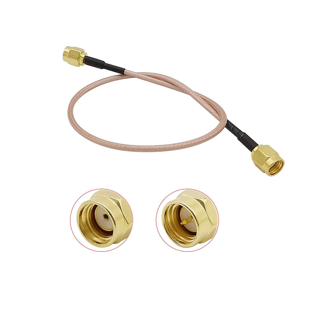 

6 дюймов, 15 см, RG316 RP-SMA, штекер-SMA, штекер, коннектор RPSMA, разъем для подключения прямого кабеля, адаптер RF, гибкий соединительный кабель провод