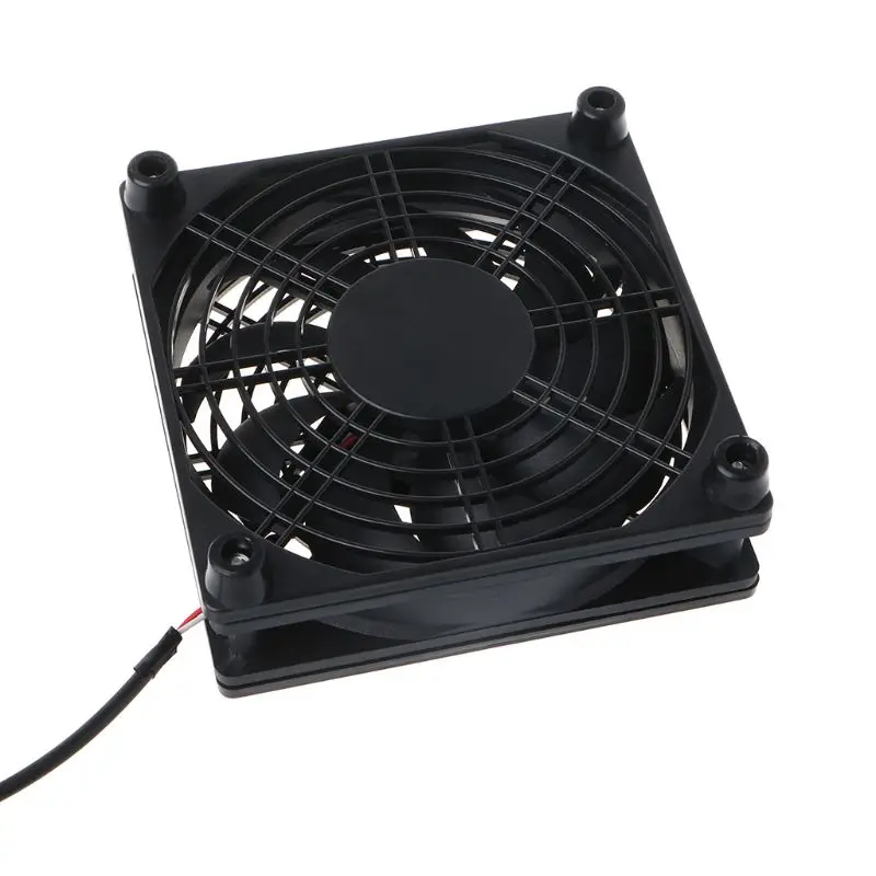 

Router fan Heat dissipation stents PC Cooler TV Box Wireless Cooling Quiet DC 5V USB power fan 120mm with Steel Protective net