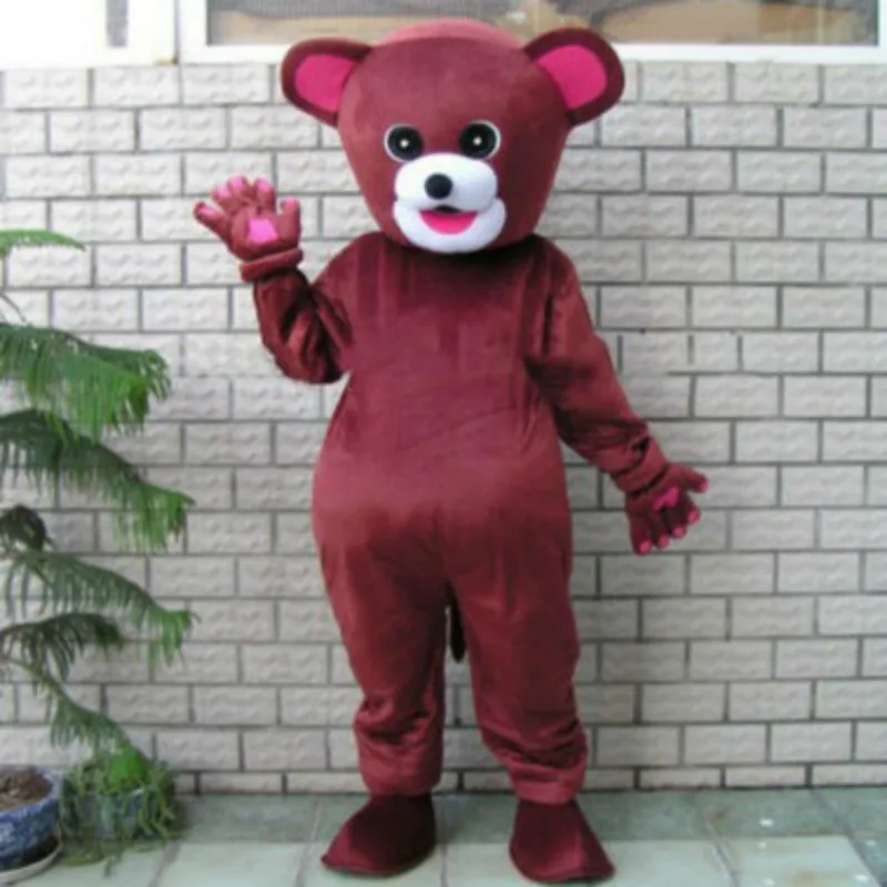 

Teddy Bear Mascot Costume Furry Suits Cosplay Party Game Dress Outfits Carnival Halloween Christmas Easter Advertising Clothes