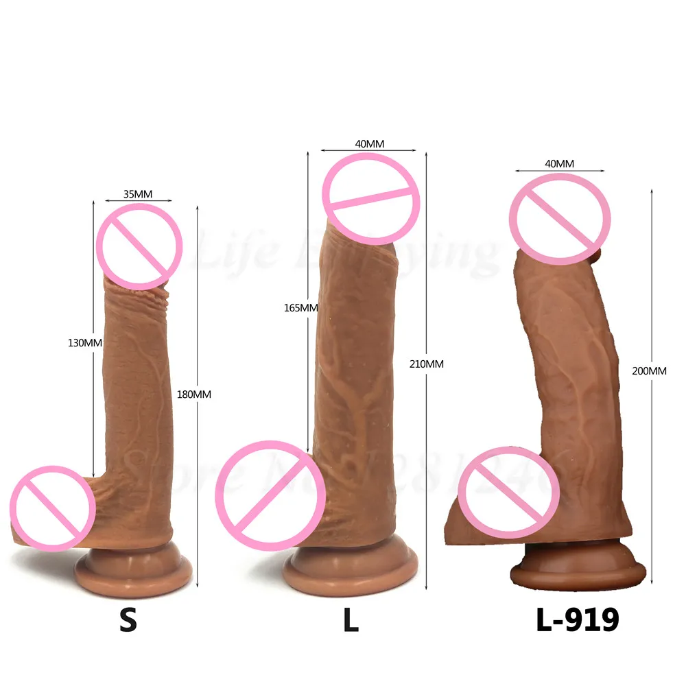 Новый супер мягкий силиконовый фаллоимитатор на ощупь реалистичный большой