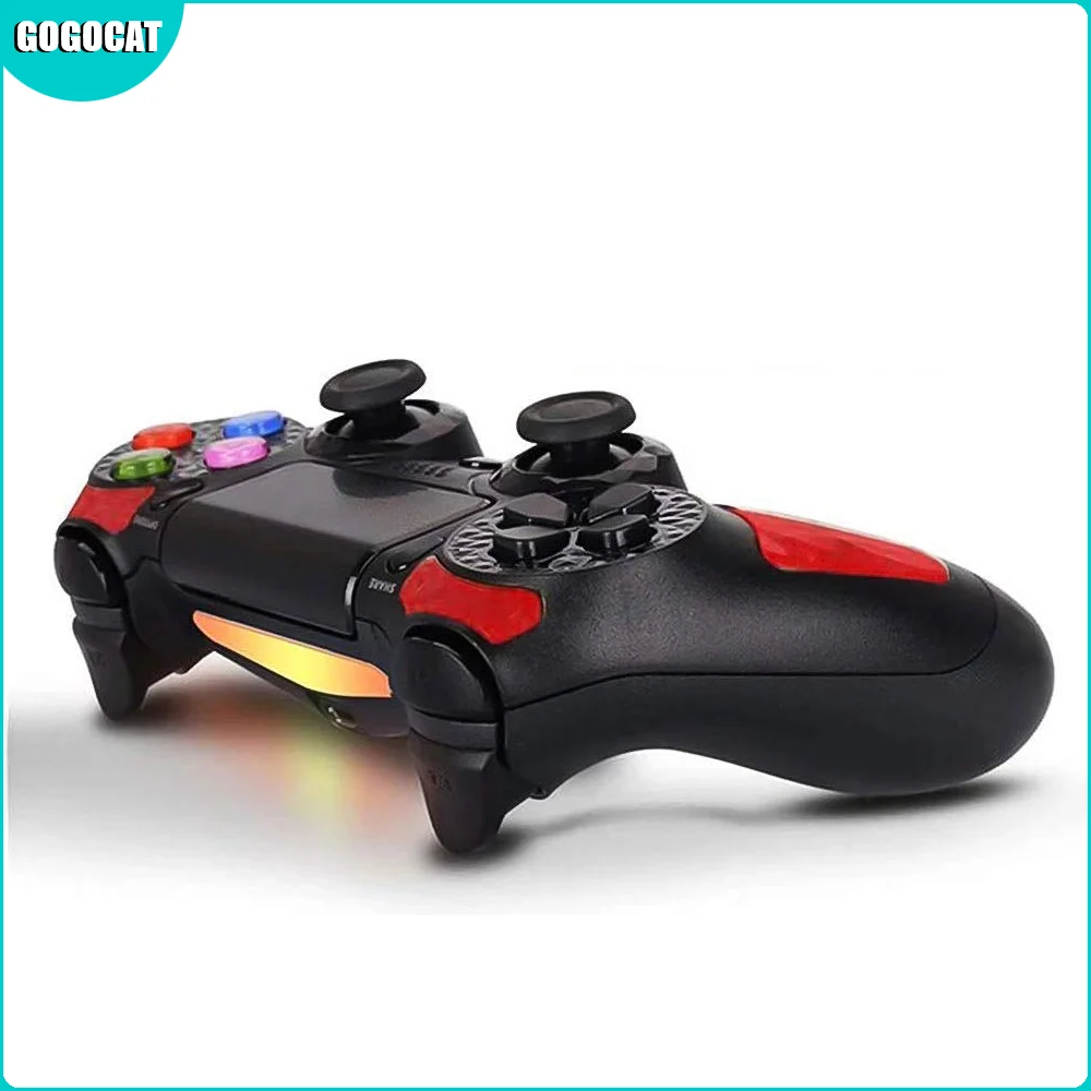 

Супер мощный Bluetooth беспроводной контроллер для PS4 PS3 Пульт дистанционного управления Джойстик с шестиосевой микро USB мульти-сенсорной Clickable
