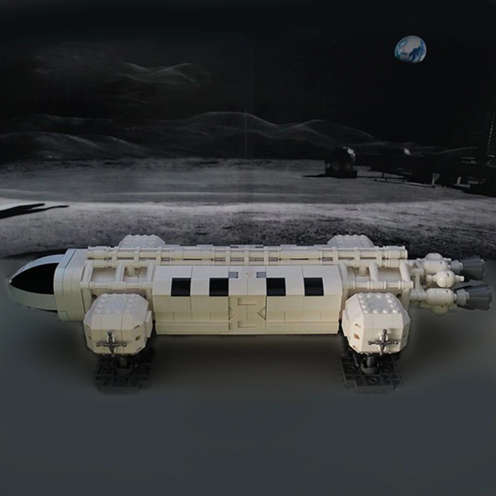 Конструктор MOC Space Series Wars космос 1999 орлан-челнок запуск модель кирпичи сборные