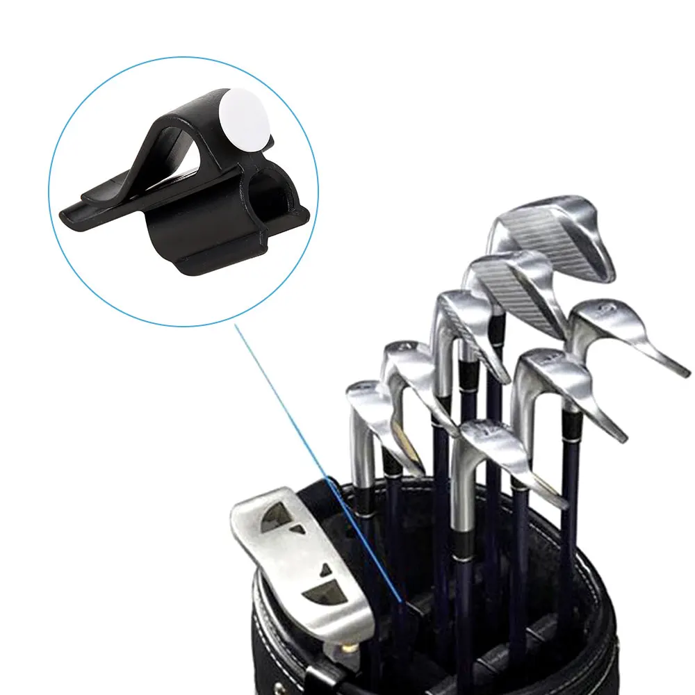 14 шт. зажим для клюшки гольфа на зажиме Держатель подставка Органайзер