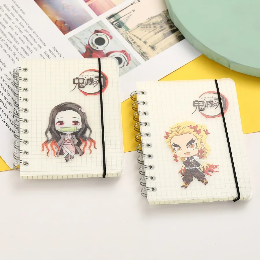 

Demon Slayer Kimetsu No Yaiba Kamado Tanjirou Agatsuma Zenitsu Collection Diary Student Stationery Notebook Fans Student Gift