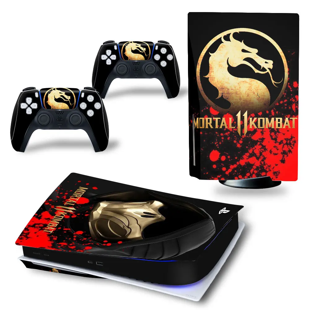 

Наклейка для консоли PlayStation 5 и 2 контроллера