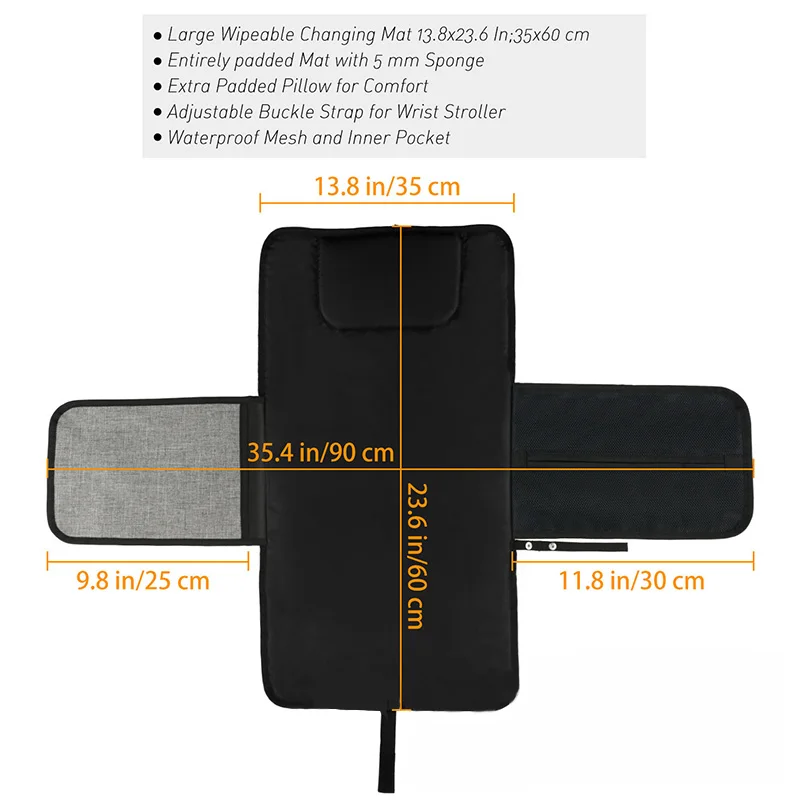 Waterproof baby Changing Pads sheet portable diaper changing mat travel table Station Kit Diaper Clutch care products | Мать и ребенок