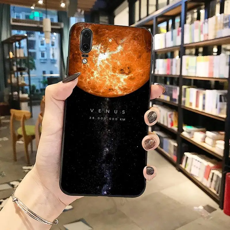 

Space Solar System Planets Earth Mars high quality Phone Case shell For Huawei honor Mate P 10 20 30 40 Pro 10i 9 10 20 8 x Lite