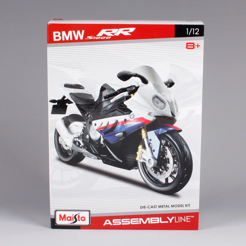 Комплект моделей мотоциклов и велосипедов Maisto 1:12 BMW S 1000 RR tomahawk 39191 |