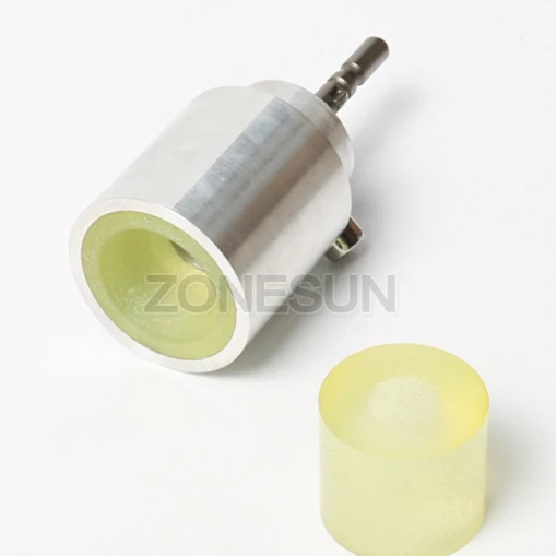 customized cap ZONESUN Подгонянный патрон Е жидкая бутылка духов колпачок для рук, автомат для навинчивания крышек станок для закупоривания бутылочных крышек - Цвет: customized cap