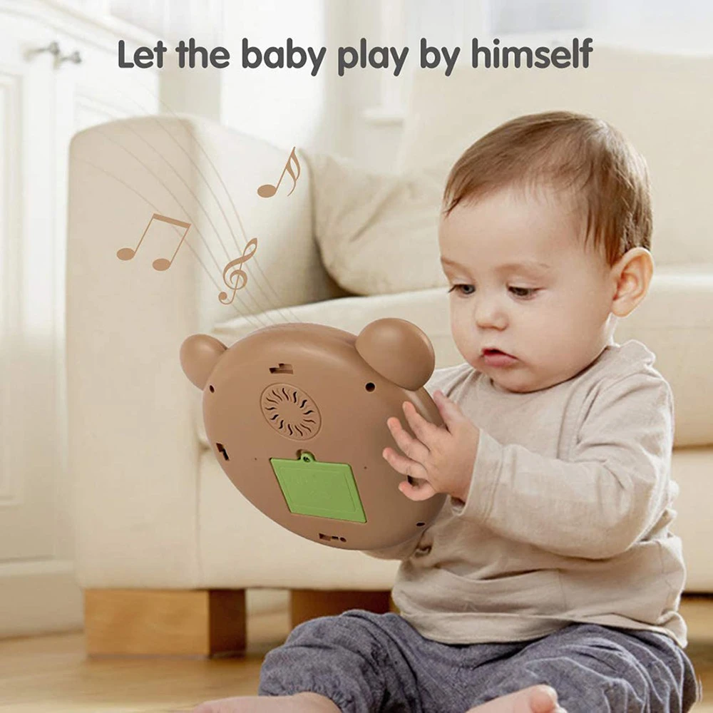 

Multi-function Hand Drum Baby Musical Toy Electronic Drum Instruments with Light and Sound Early Educational Development for kid