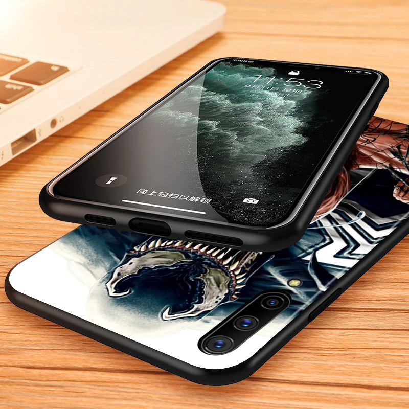 Venom Marvel cool for Samsung Galaxy A90 A80 A70 A60 A50 A40 A20 A2Core A10 M31 M21 M60 M40 M30 Black Phone Case