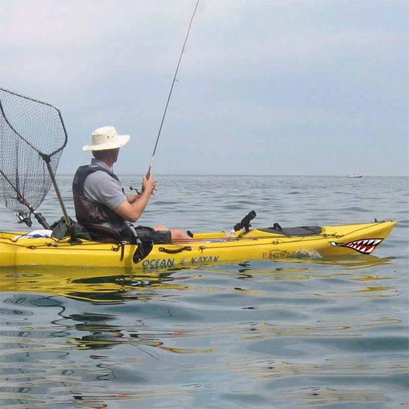 2 шт. водонепроницаемые виниловые наклейки с изображением Зубов Акулы | Спорт и