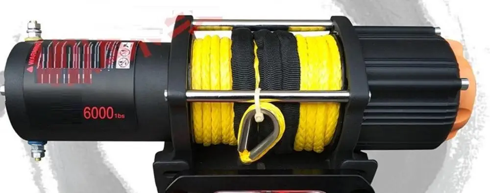 6000LB 12 В электрическая лебедка с беспроводным дистанционным управлением