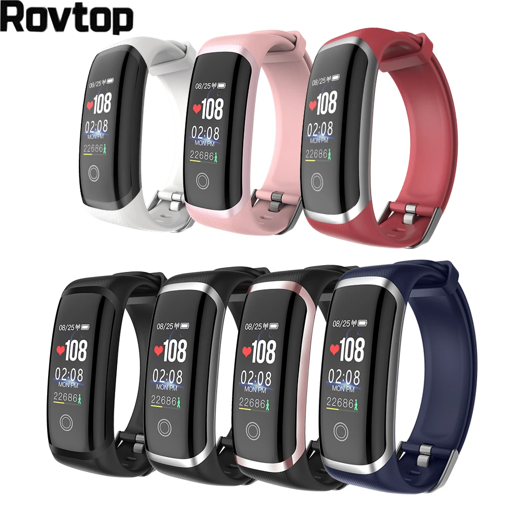 Rovtop M4/115 плюс Смарт часы для мужчин браслет IP67 Водонепроницаемый 20 м плавание