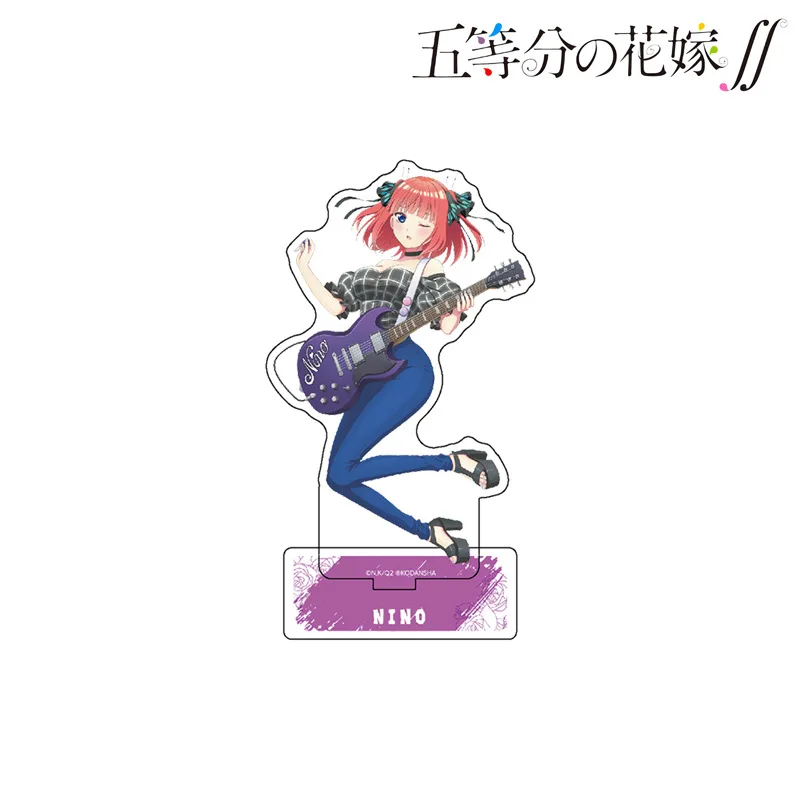 Kawaii квинтуплет акриловая подставка брелок Nakano Ichika Nino Miku Yotsuba Itsuki коллекция