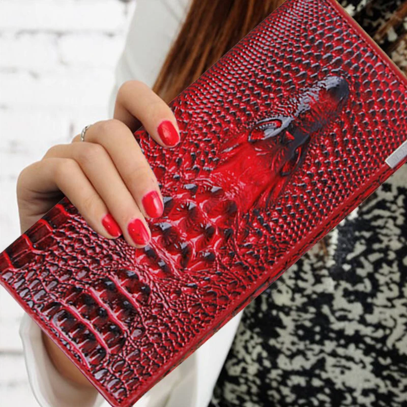 Женский кошелек женские кошельки 2016 держатели для монет лакированная кожа 3D