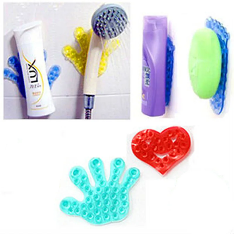 5 шт.! Крепкий двухсторонний держатель для зубной пасты на присоске из ПВХ|shelf