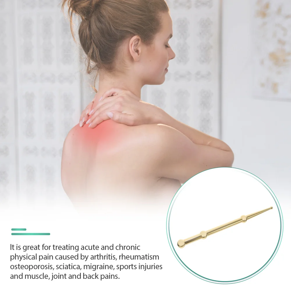 

Physical Therapy Massager Trigger Point Rod Pain Relief Acupressure Bar