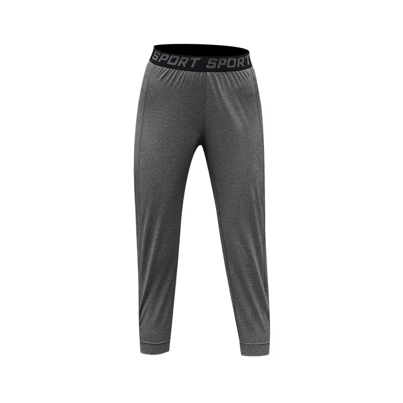 Женские штаны для йоги с широким поясом ажурные спортивные Леггинсы до щиколотки