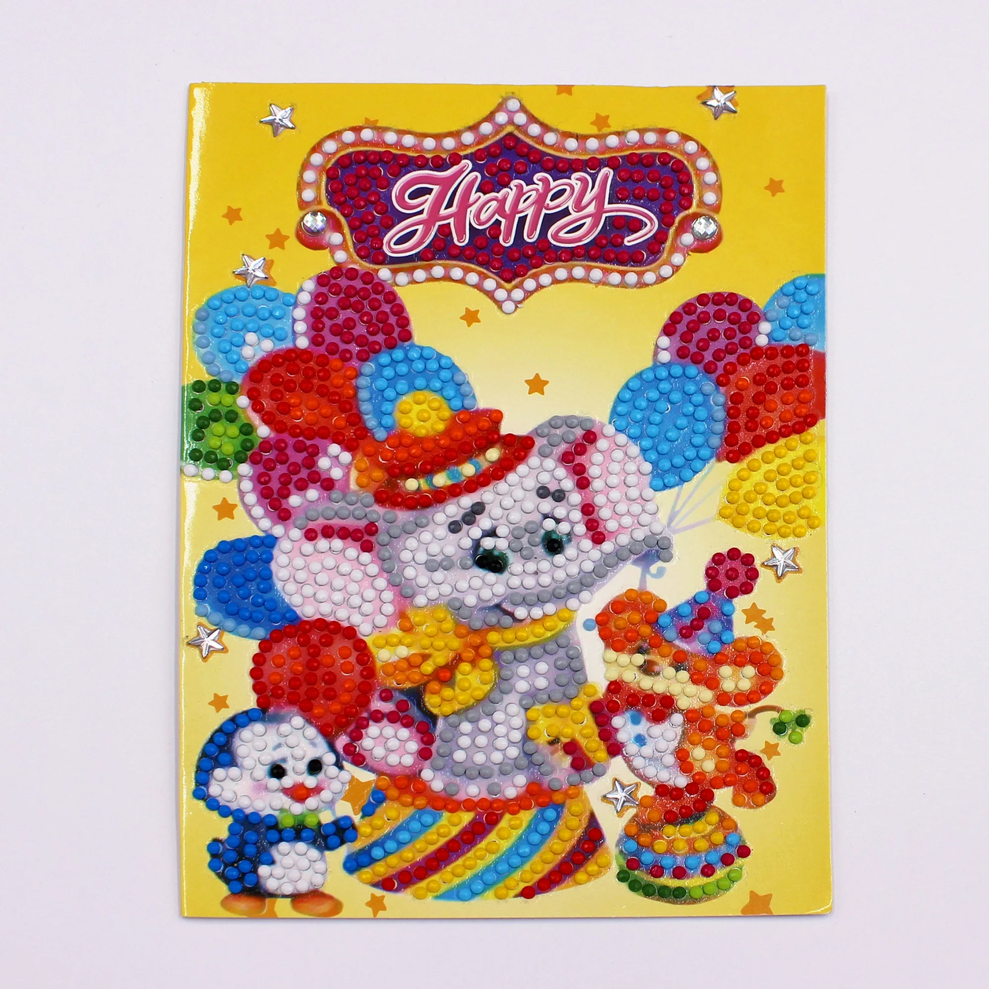 Shirliben 5d Diy бриллиантовый рисунок Рождество карты 4 шт. 8 шт. Алмазная мозаика Emboridery бусины Полный пользовательский Новогодний подарок с фигуркой Санты человек
