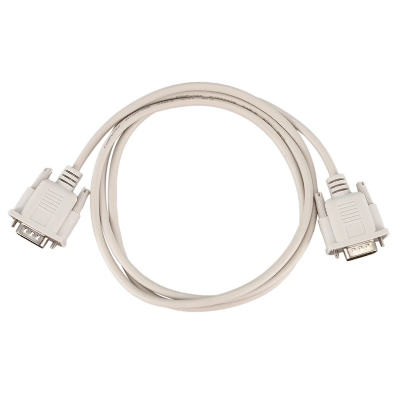 1 4 м RS232 DB9 9 Pin типа папа к VGA видео 15 контактный разъем Кабель адаптер светильник