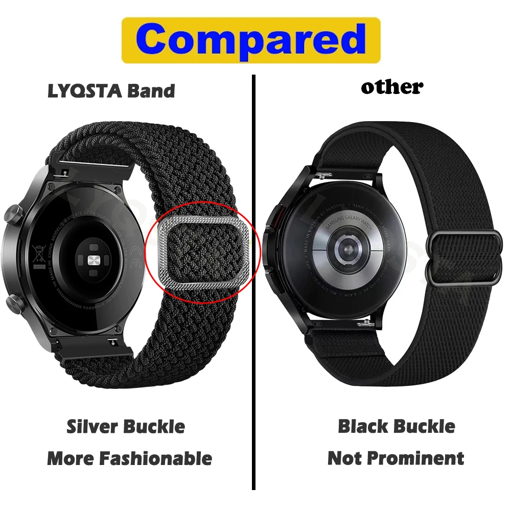 Ремешок спортивный SOLO LOOP для TicWatch 2/E/Pro 3 сменный Браслет смарт-часов с GPS Pro LTE/2021/GTX |