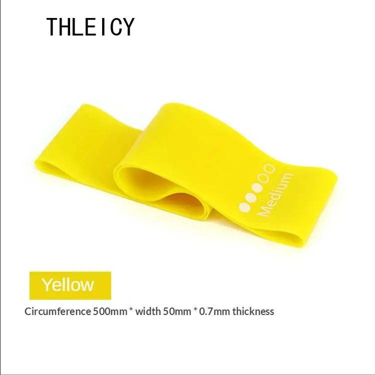 Эластичные ленты THLEICY для фитнеса резиновая петля тренировок латексные йоги