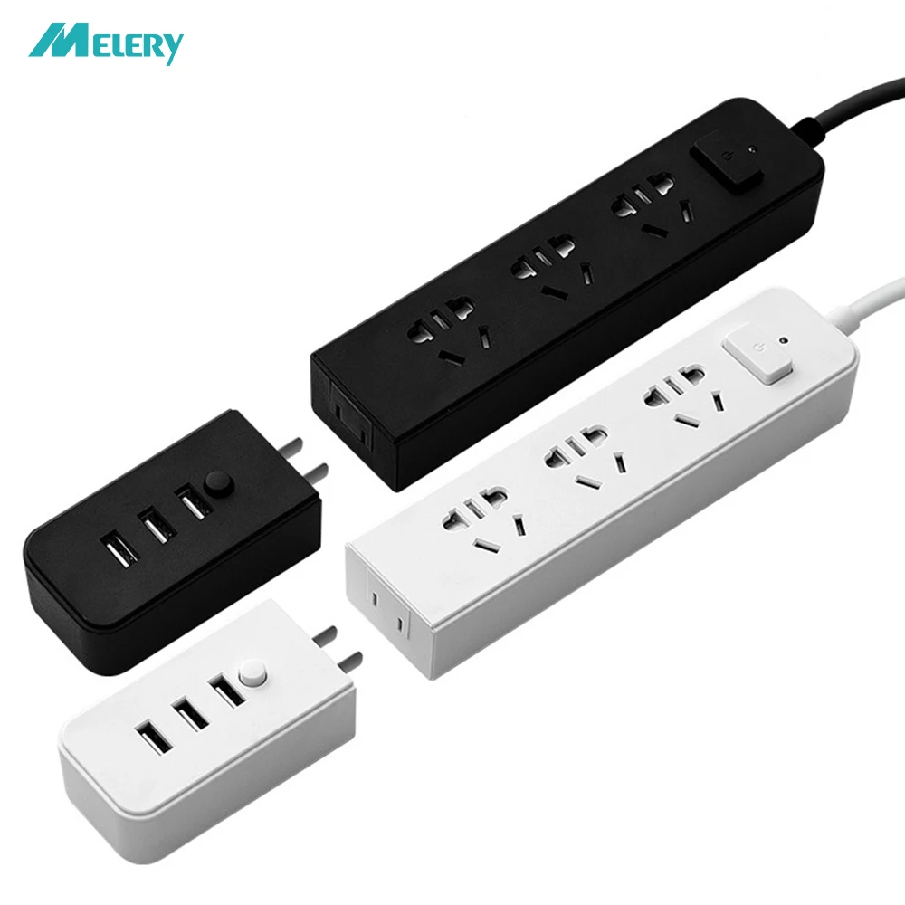 Несколько Мощность полосы 3 х полосная ас розетки электрические бытовой кабель