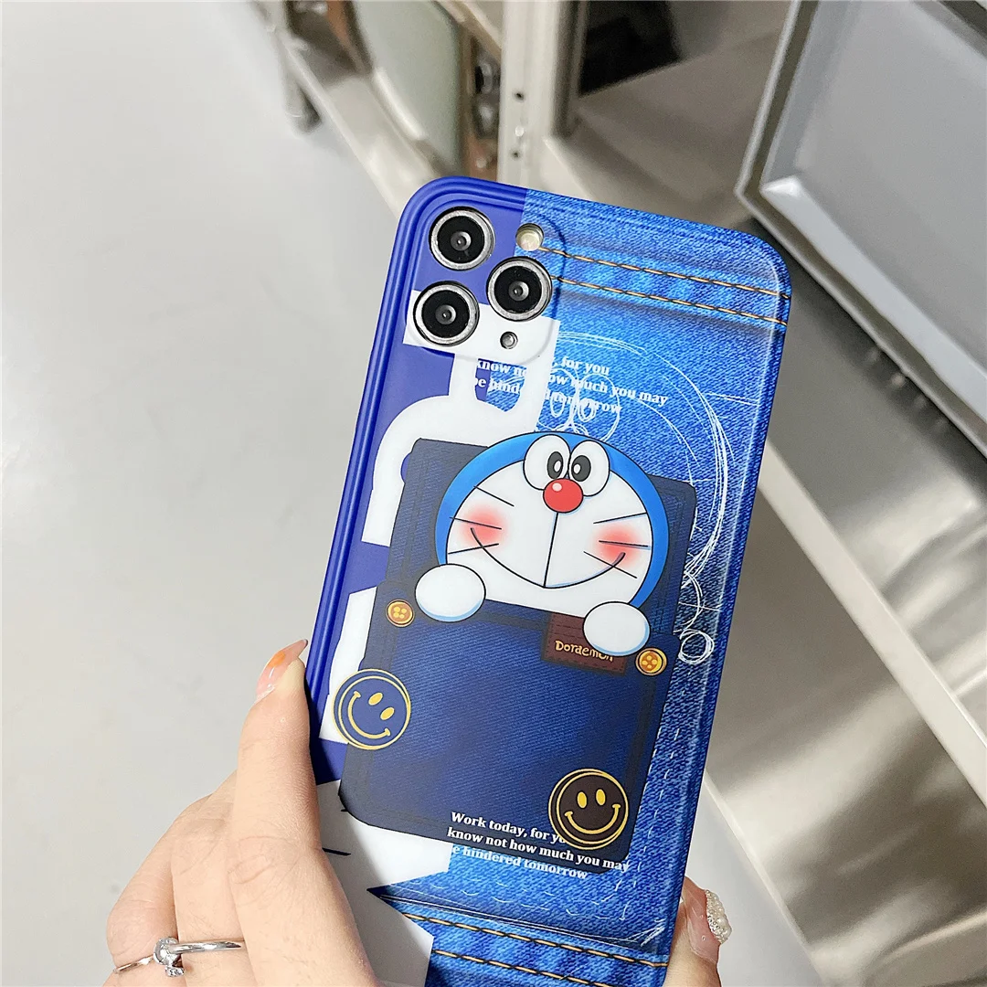 Мультяшный Doraemon смешной Humor Nobita чехол для телефона iPhone 12 11 Pro X XS Max XR 7 8 Plus чехлы |