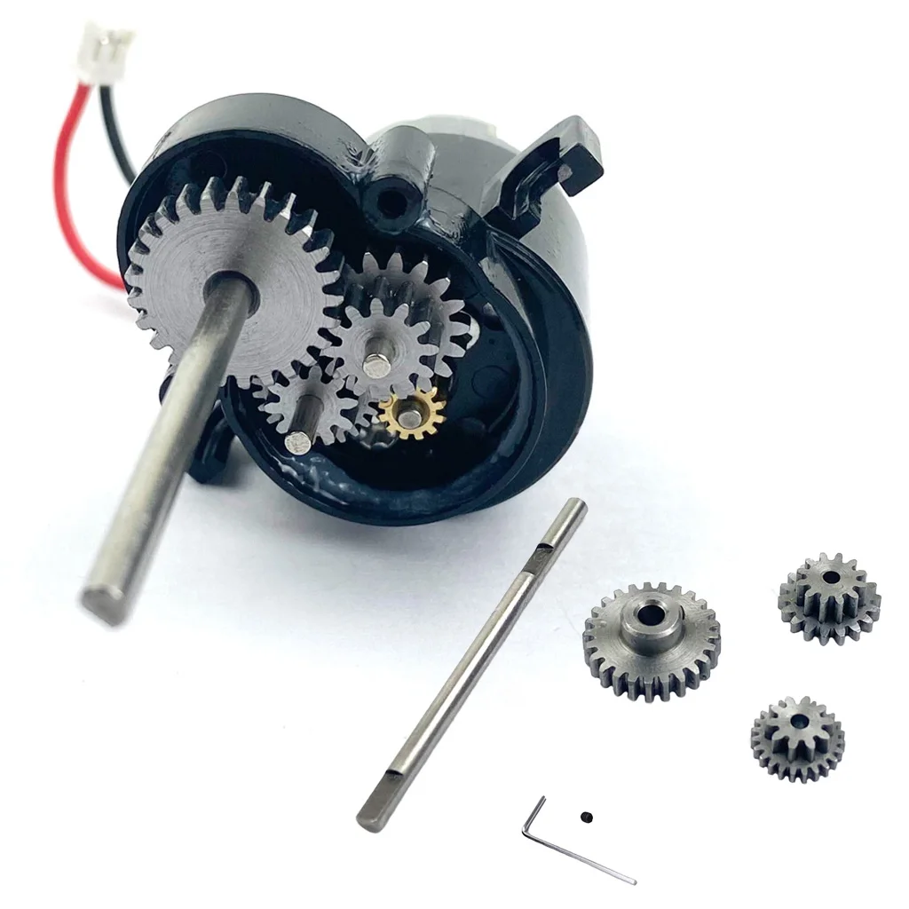 

Metal RC Car Gear Replacements for WPL D12 RC Car Trunk Model