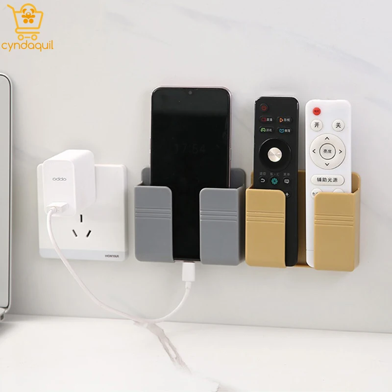 

Wall Mounted Organizer Air Conditioner TV Remote Control Storage Box Wire Holder Stand Holder for Flowers Rack Shoe Storage Unit