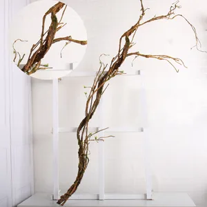 170cm artificial tree branches bonsai big tree pot rattan fake plants vines for wedding background home wall decoration flowers free global shipping