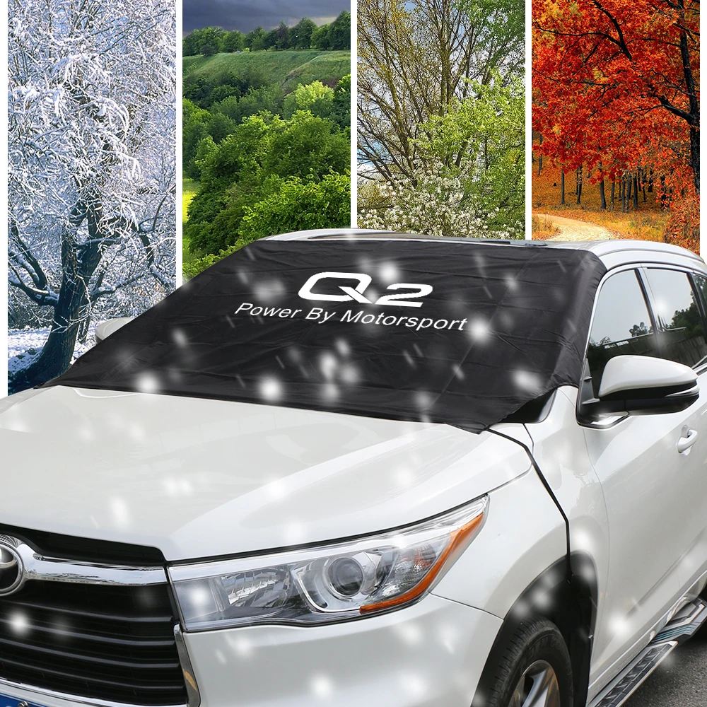 Автомобильный водонепроницаемый солнцезащитный козырек на лобовое стекло для