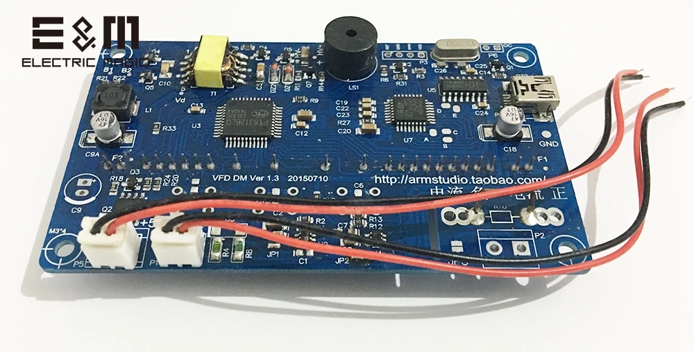 TTL USB VFD 5 битная панель экрана с высоким разрешением SCM вакуумный флуоресцентный