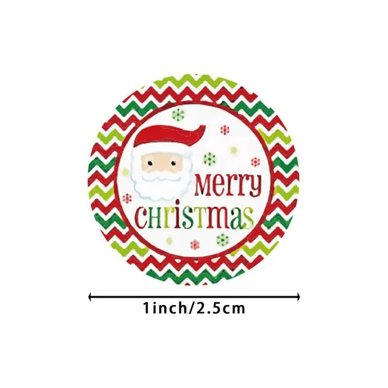 

Christmas Stickers Paper Label Stickers Seal Labels Christmas Gift Decoration Sticker Stationery Sticker Christmas Party Decor