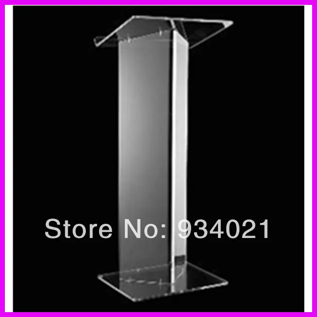 Прозрачная акриловая кафедра настольная плексиглас|Стойки рецепции| |