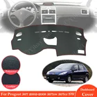 Противоскользящий кожаный коврик, козырек от солнца для Peugeot 307, 2002  2008, 307sw, 307cc, 2005 SW