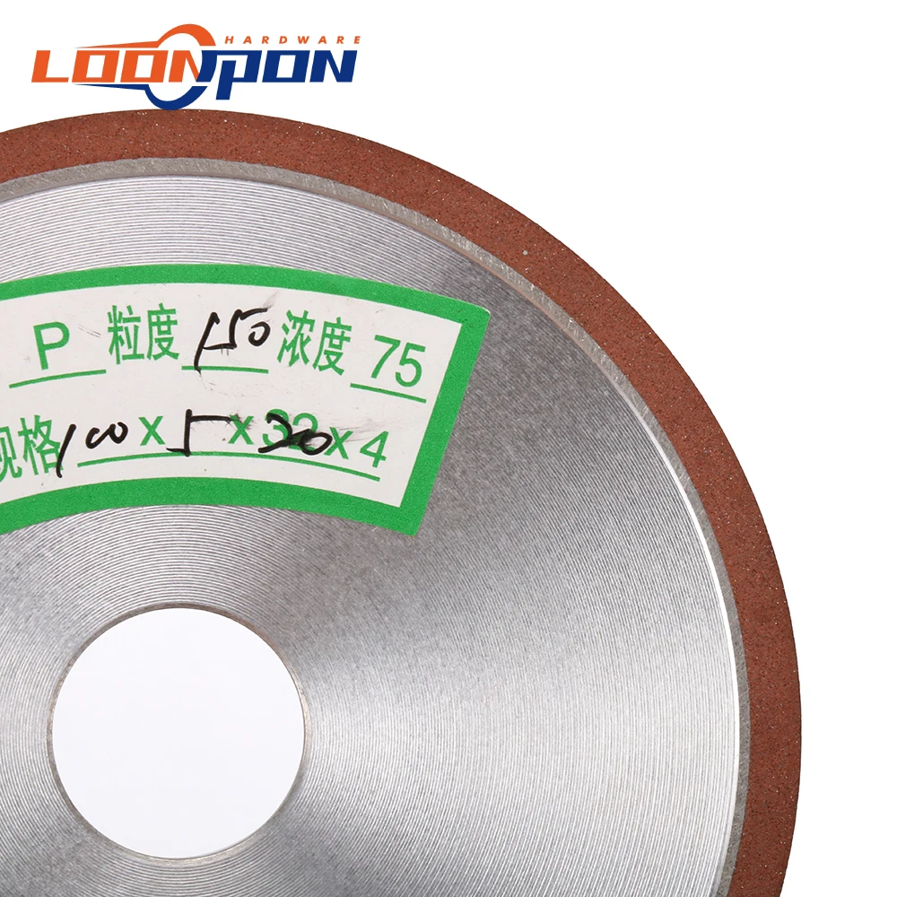 Алмазный шлифовальный диск 100 мм плоский карбид абразивный вращающийся