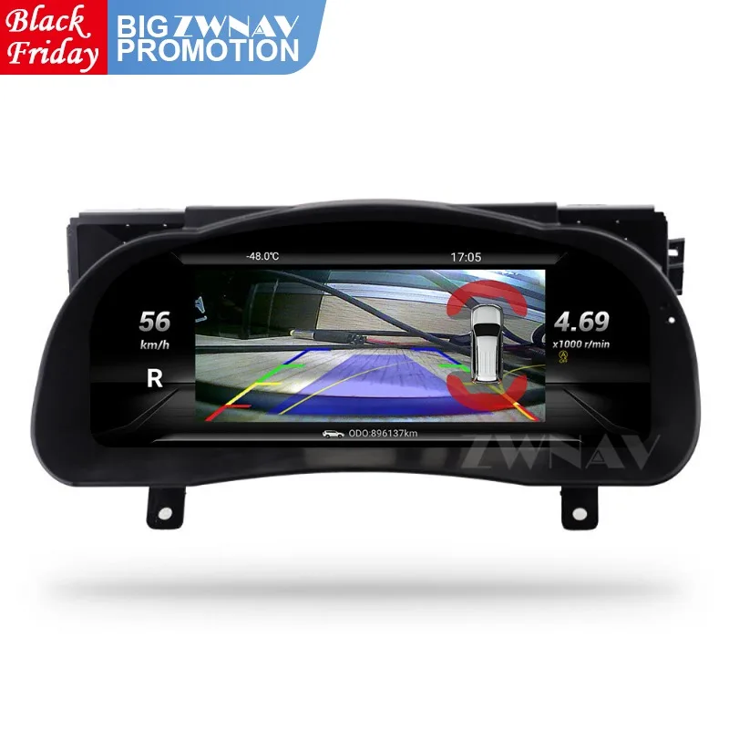 Android автомобильный цифровой кластер Виртуальная кабина для Toyota Highlander 2015-2019