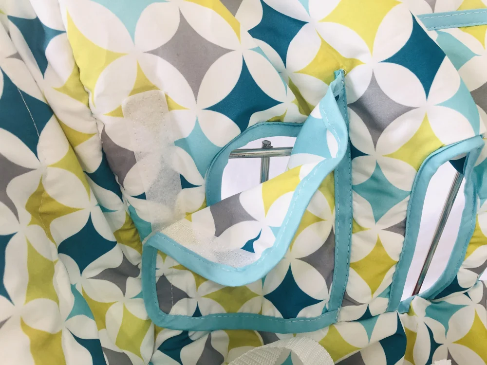 Double Shopping Cart Cover for Twin or Baby Siblings. Guaranteed to Fit