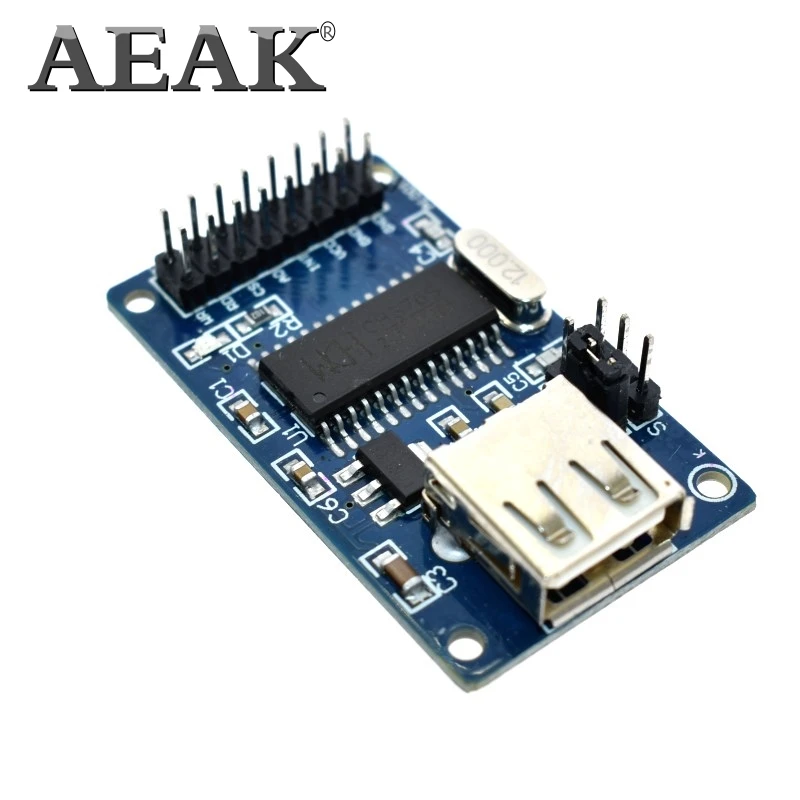 AEAK официальный CH376 CH376S U диск чтение записи модуль поддерживает USB контроль передачи 12 МГц