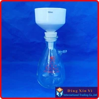 500ml suction flask100mm buchner funnelfiltration buchner funnel kitwith heavy wall glass flasklaboratory chemistry