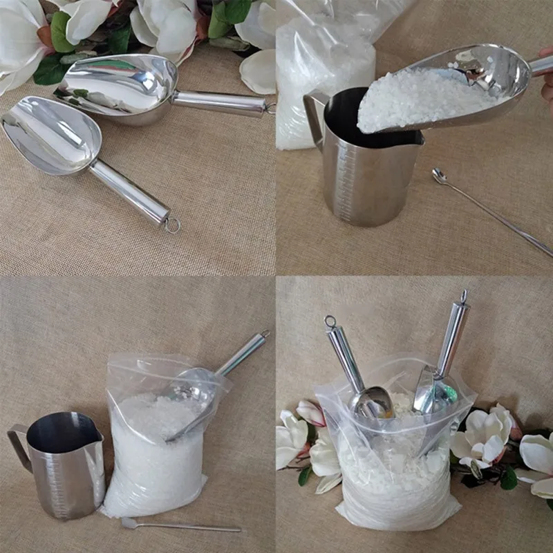 Нержавеющая сталь лопатка для очистки от воска свеча передача Лопата DIY ручной