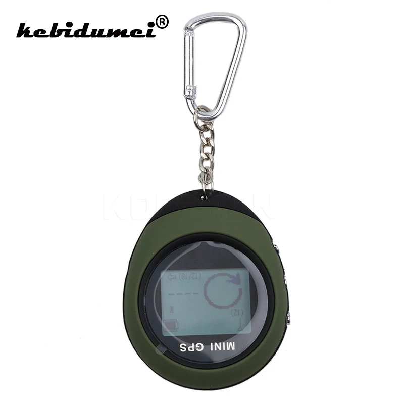 Брелок для ключей Портативный GPS навигатор с USB зарядкой дорожный Компас