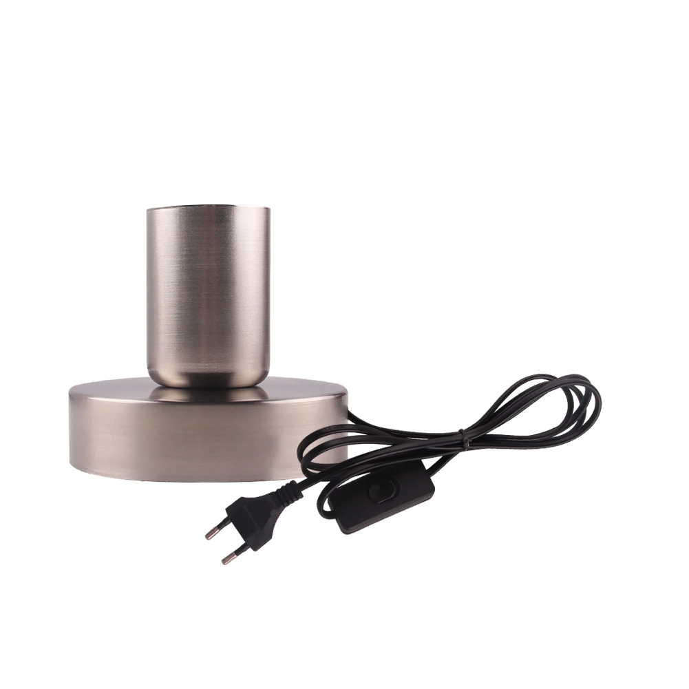 Винтажный металлический настольный светильник с цоколем E27 220 В