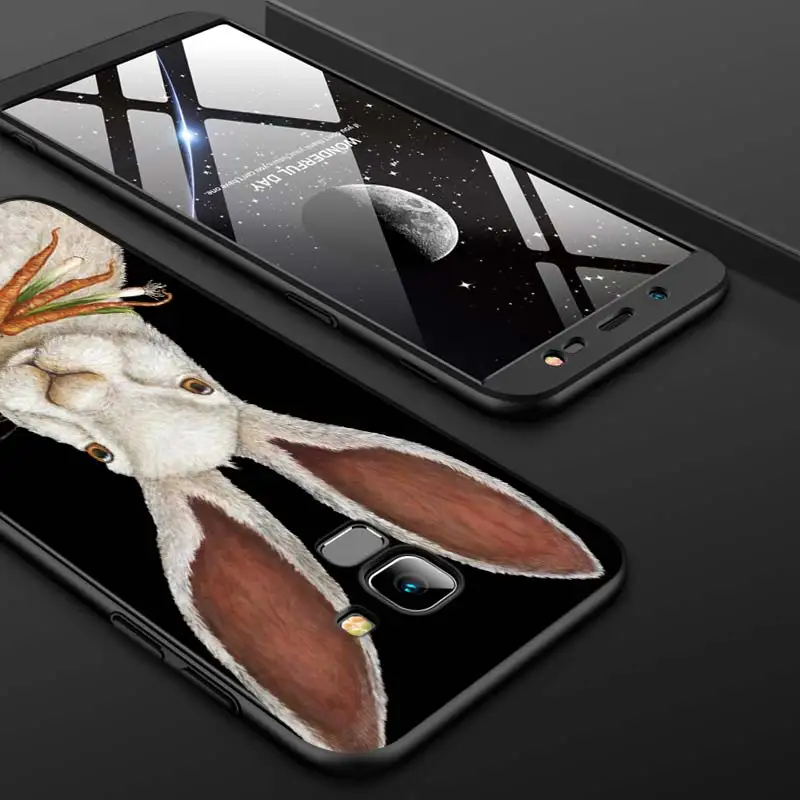 

Rabbit Cute Painting For Samsung Galaxy J2 J3 J4 Core J5 J6 J7 J8 Prime duo Plus 2018 2017 2016 Silicone Phone Cover