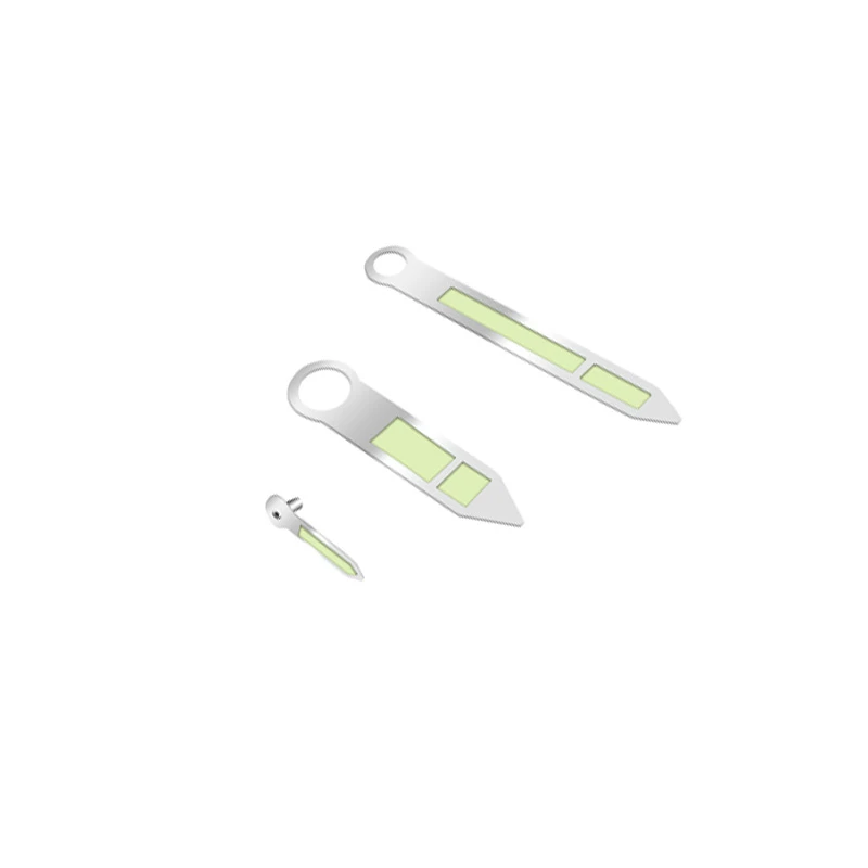 Аксессуары для часов серебристый край светящиеся стрелки ETA 6497/ 6498 ST3600/ST3620 ручной