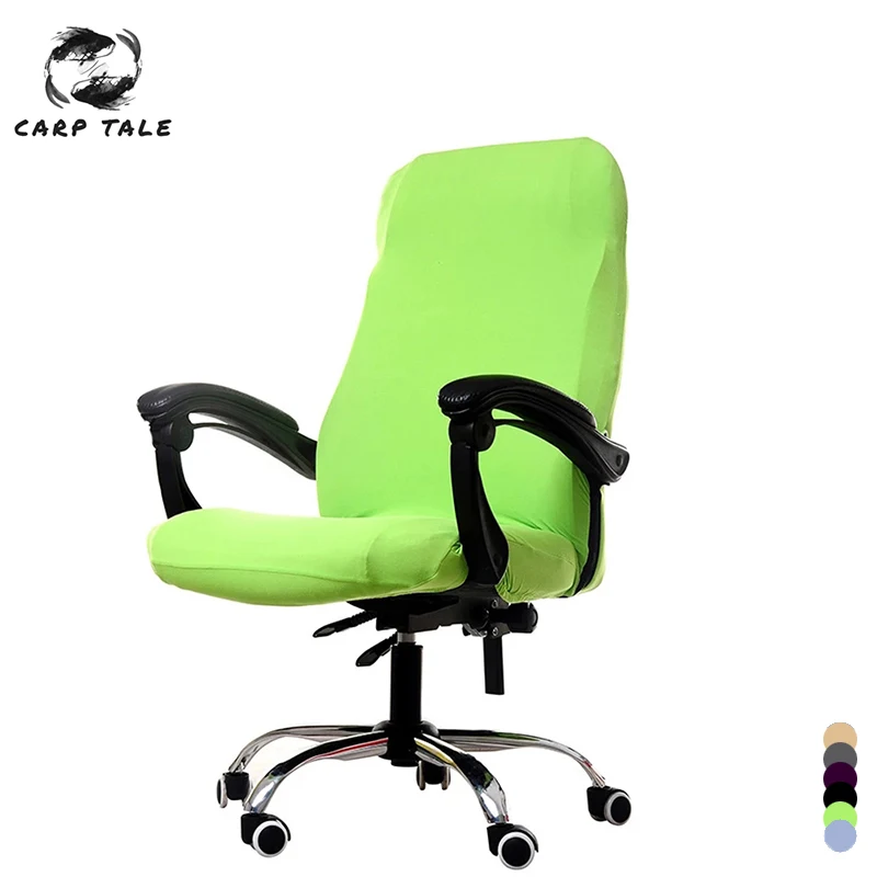 

S/M/L Sizes Office Stretch Spandex Chair Covers Anti-dirty Computer Seat Chair Cover Removable Slipcovers For Office Seat Chairs