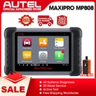 Автомобильный сканер Autel MaxiPRO MP808, диагностические инструменты для всех систем, Автомобильный сканер TPMS для авто, АБС-подушки безопасности, SAS, масло, DPF, EPB